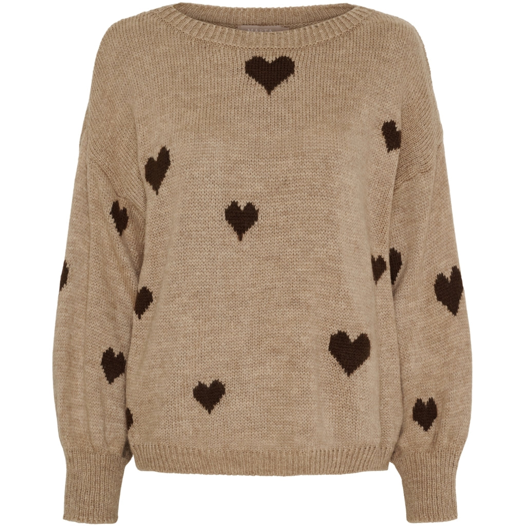 MARTA DU CHATEAU Marta du Chateau dame strik MdcClover 9582 Knit Fango
