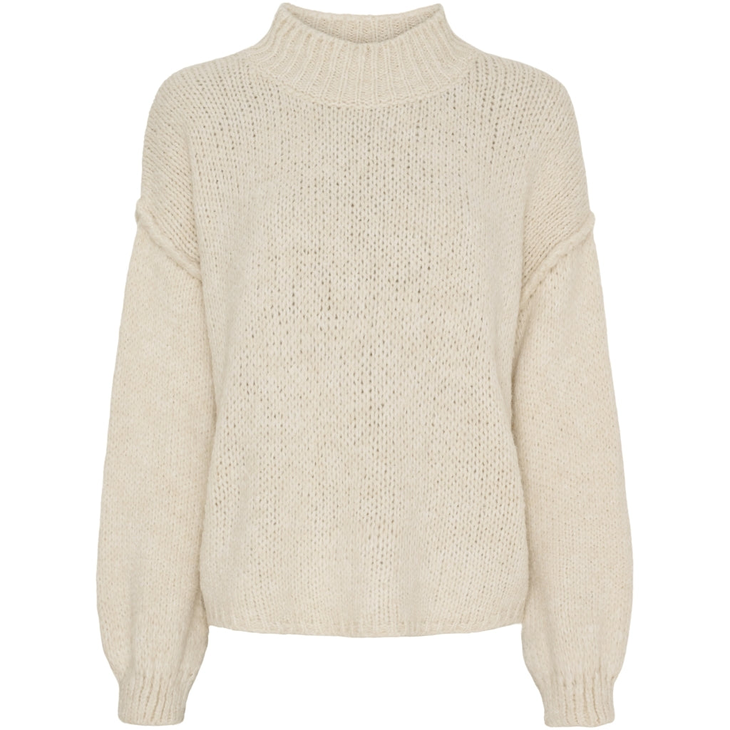 MARTA DU CHATEAU Marta du Chateau dame strik MdcCorinna 3223 Knit BeigeZ948