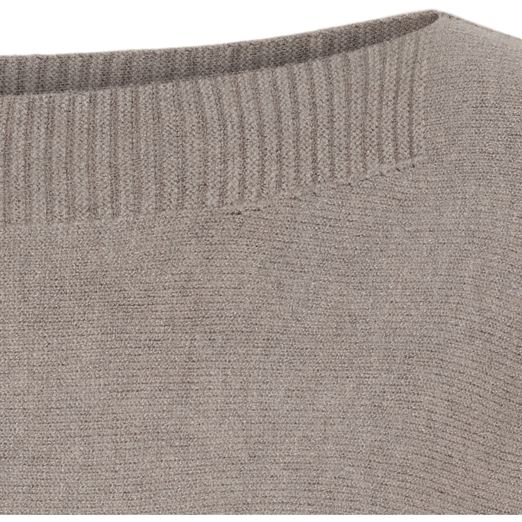MARTA DU CHATEAU Marta du Chateau dame strik MdcCostanza 9511 Knit Fango Melange