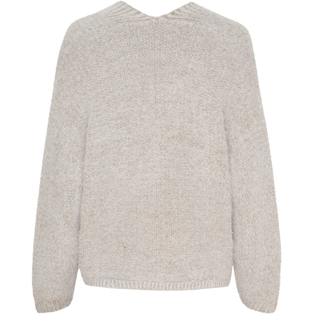 MARTA DU CHATEAU Marta du Chateau dame strik MdcDakota 809 Cardigan Fango