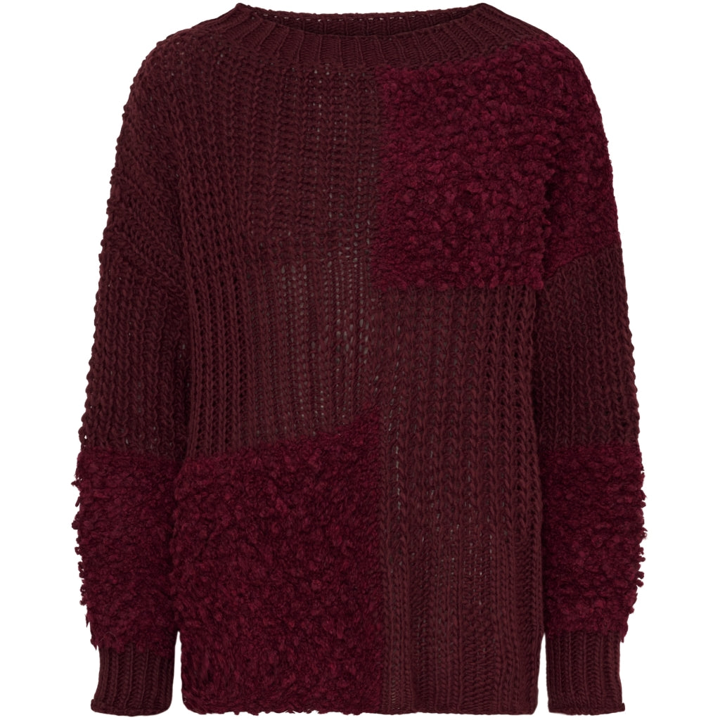 MARTA DU CHATEAU Marta du Chateau dame strik MdcDelphine 24504 Knit Bordeaux/Bordeaux