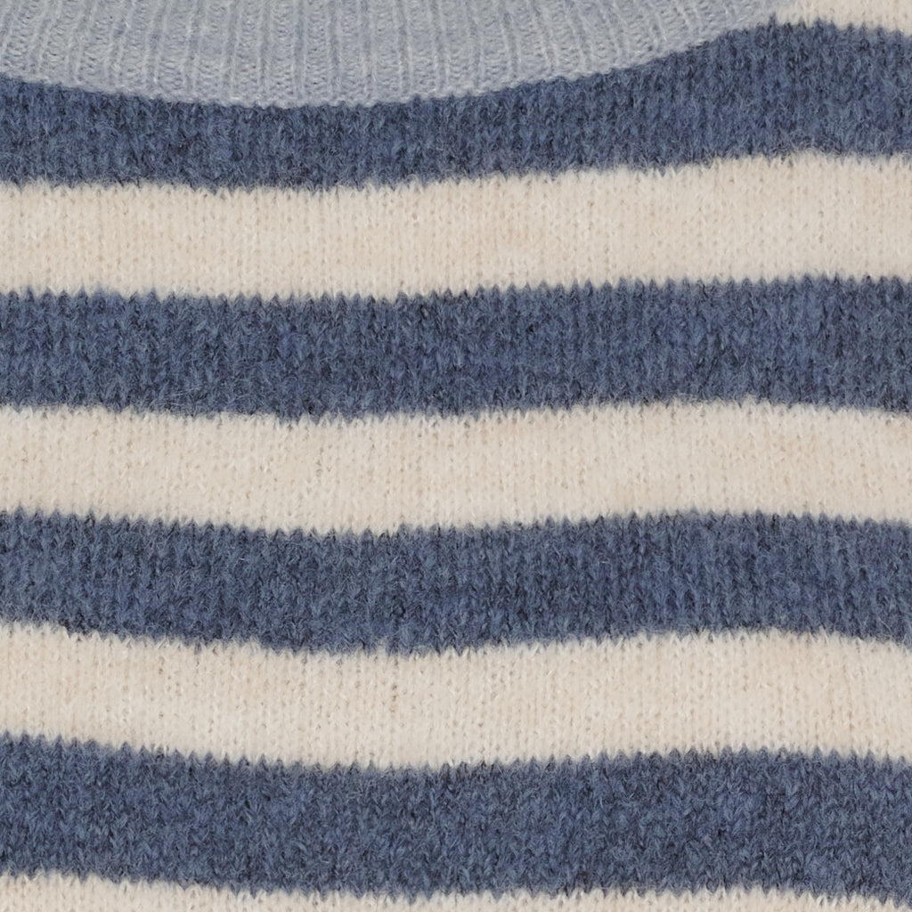 MARTA DU CHATEAU Marta du Chateau dame strik MdcElara 35671 Knit Cielo/Jeans/Burro