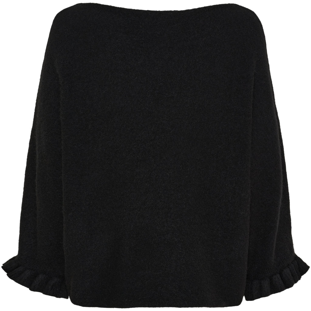 MARTA DU CHATEAU Marta du Chateau dame strik MdcElderflower 30003 Knit Black
