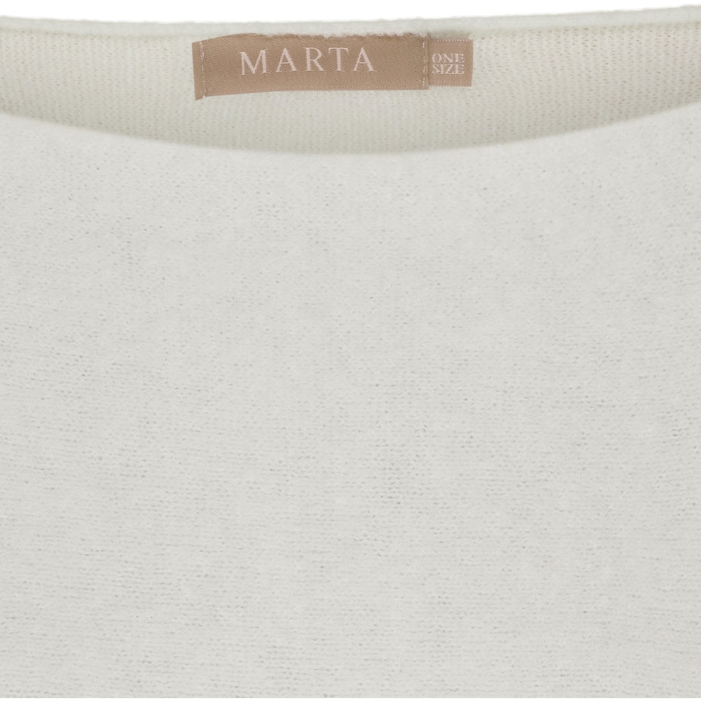 MARTA DU CHATEAU Marta du Chateau dame strik MdcElderflower 30003 Knit Naturale1