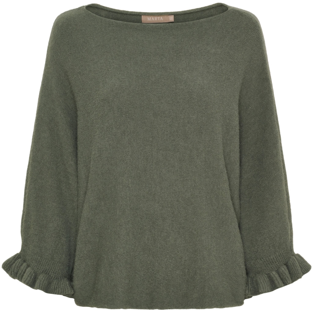 MARTA DU CHATEAU Marta du Chateau dame strik MdcElderflower 30003 Knit Olivia250746