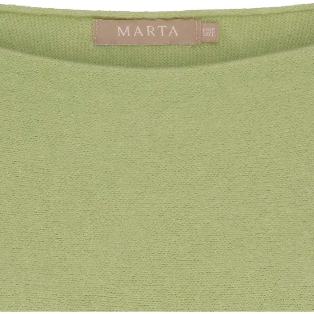 MARTA DU CHATEAU Marta du Chateau dame strik MdcElderflower 30003 Knit Pistachio