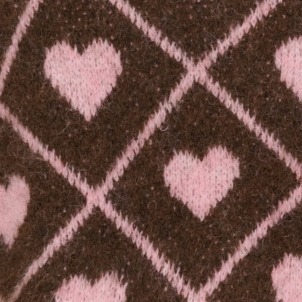 MARTA DU CHATEAU Marta du Chateau dame strik MdcFeray 8151 Knit Moro9510/Rosa9532