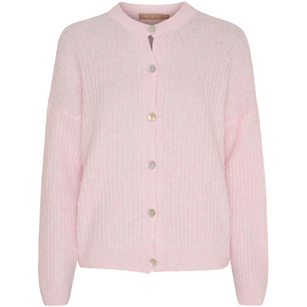 MARTA DU CHATEAU Marta du Chateau dame strik MdcFrederikke 21638 Knit Rosa9531