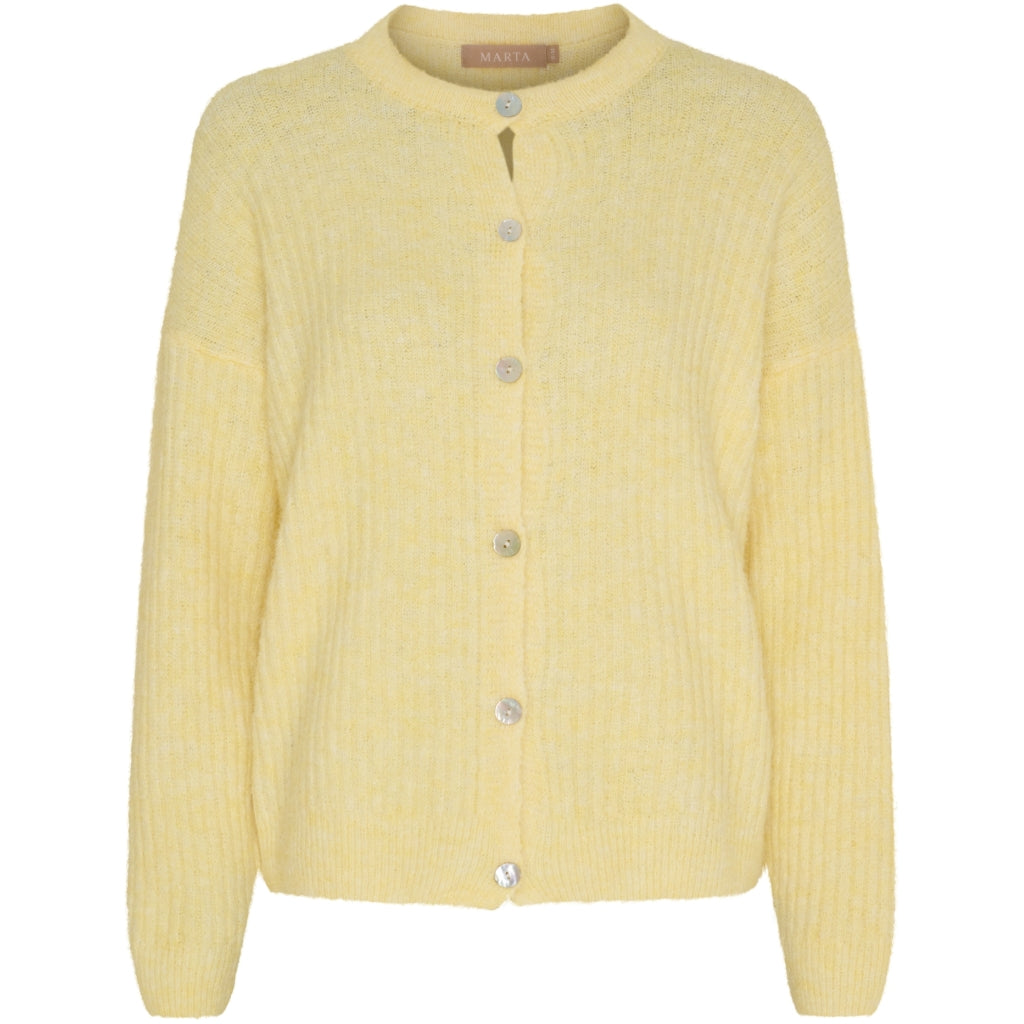 MARTA DU CHATEAU Marta du Chateau dame strik MdcFrederikke 21638 Knit Yellow9516