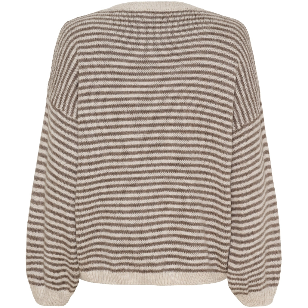 MARTA DU CHATEAU Marta du Chateau dame strik MdcIndie 8112 Knit Beige/Fango