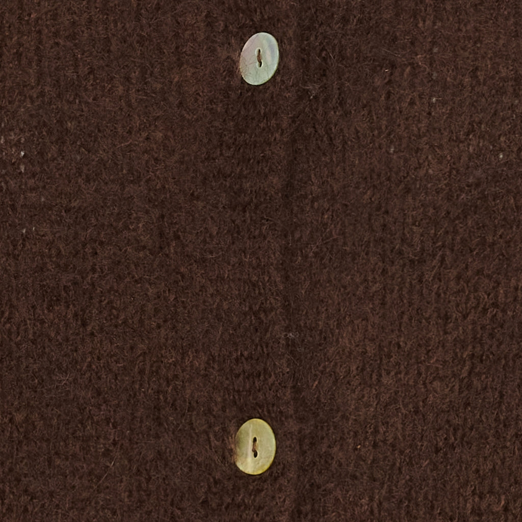 MARTA DU CHATEAU Marta du Chateau dame strik MdcJuliana 2413 Cardigan Choco21525