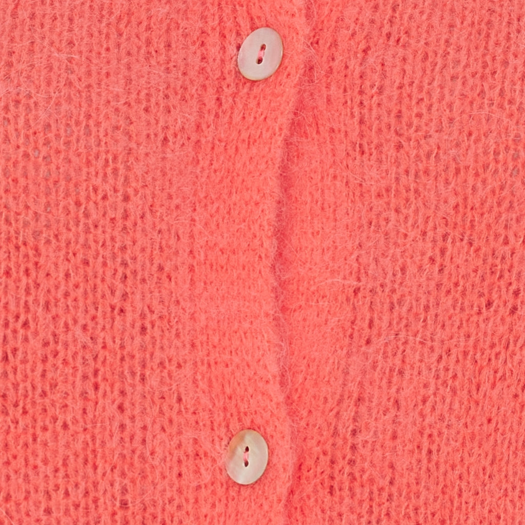 MARTA DU CHATEAU Marta du Chateau dame strik MdcJuliana 2413 Cardigan Corallo27650