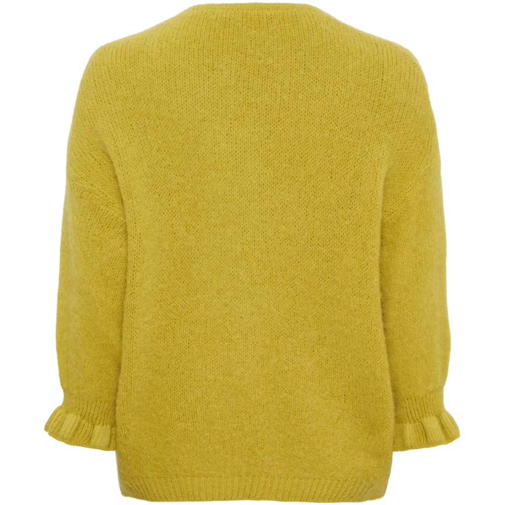 MARTA DU CHATEAU Marta du Chateau dame strik MdcJuliana 2413 Cardigan Mustard8440