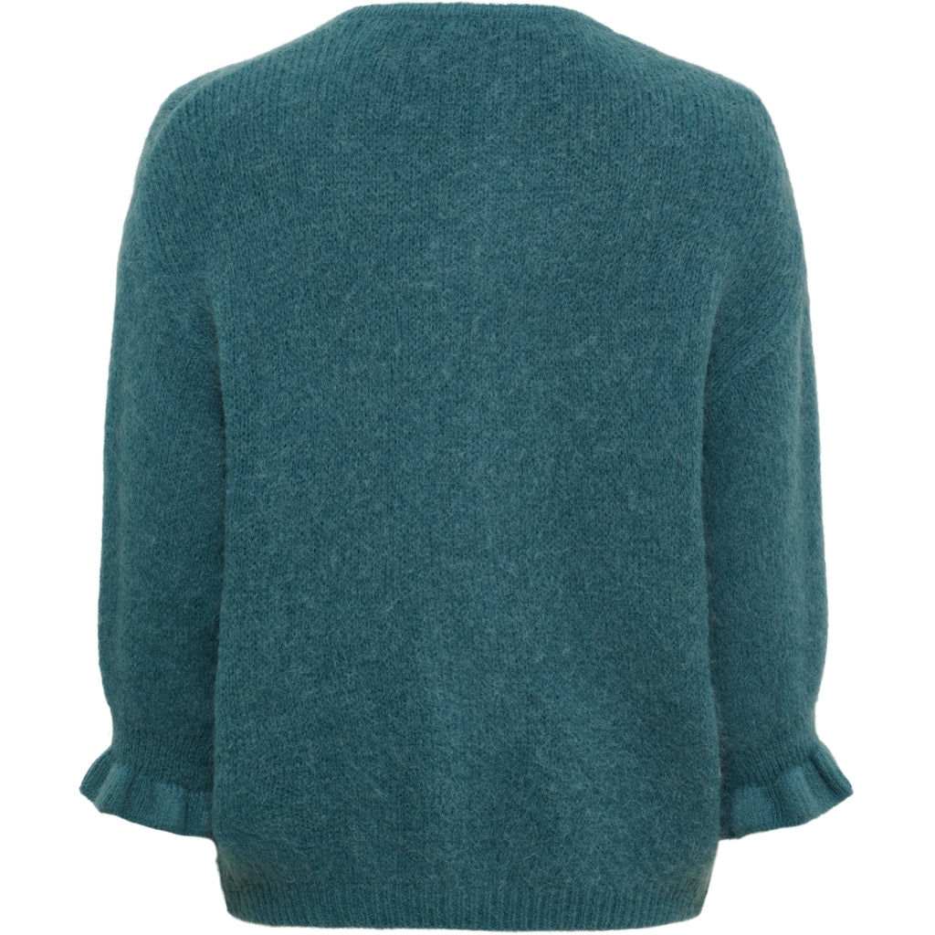 MARTA DU CHATEAU Marta du Chateau dame strik MdcJuliana 2413 Cardigan Petrol8390