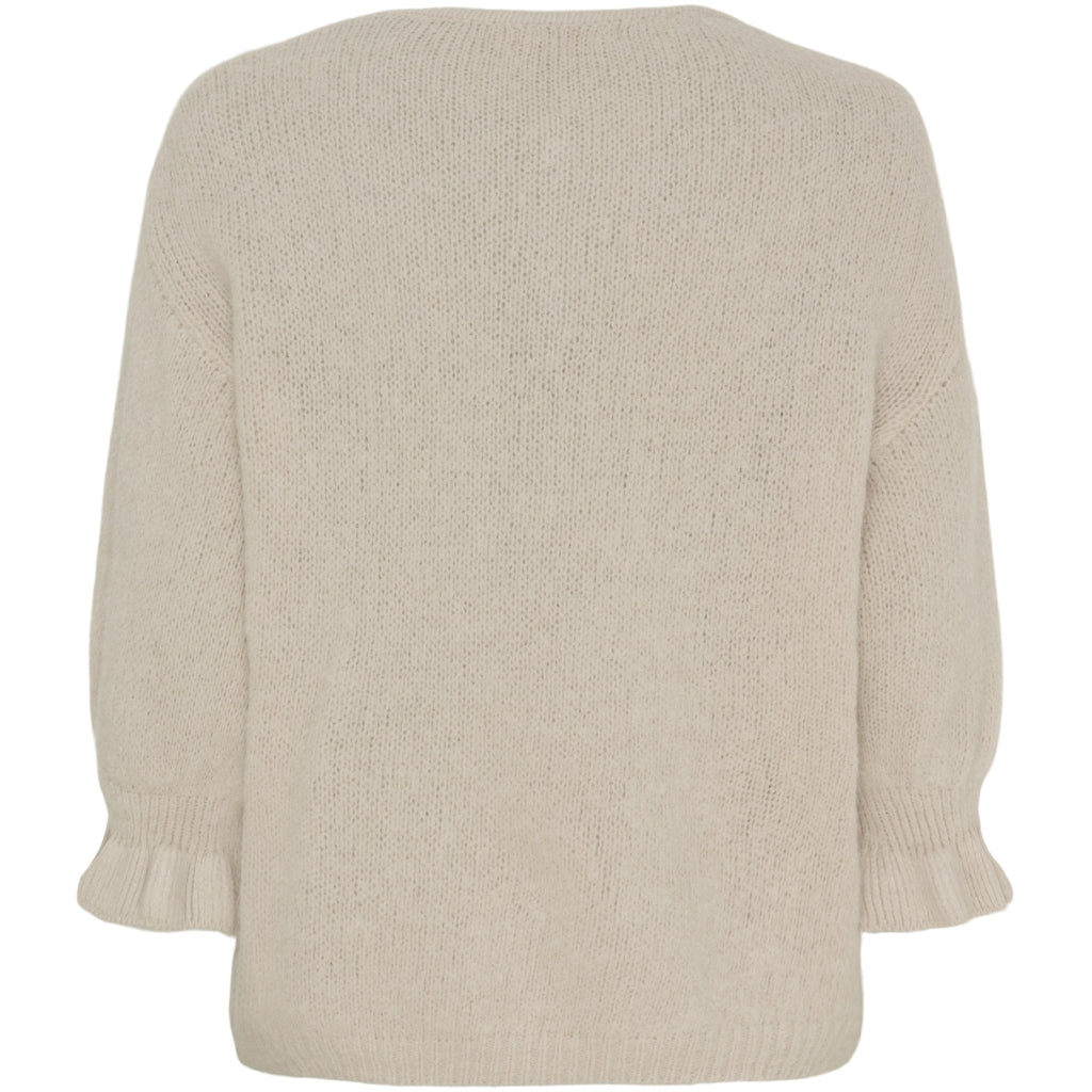 MARTA DU CHATEAU Marta du Chateau dame strik MdcJuliana 2413 Cardigan Beige