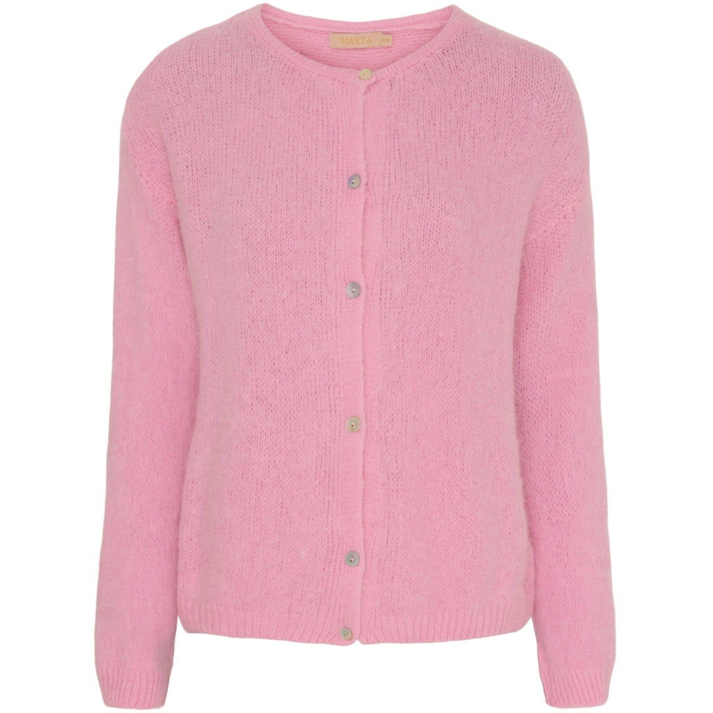 MARTA DU CHATEAU Marta du Chateau dame strik MdcKiki 2406 Cardigan Baby Pink