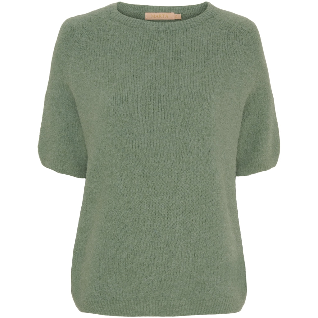 MARTA DU CHATEAU Marta du Chateau dame strik MdcLela 707 Restudsalg Light Kaki