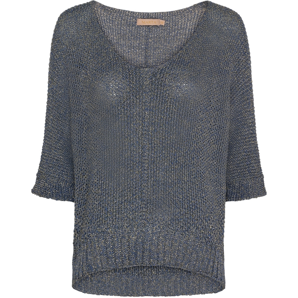 MARTA DU CHATEAU Marta du Chateau dame strik MdcLiliane 23252 Knit Jeans3989