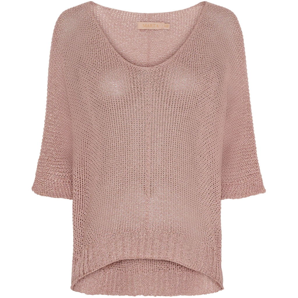 MARTA DU CHATEAU Marta du Chateau dame strik MdcLiliane 23252 Knit Rosa3931