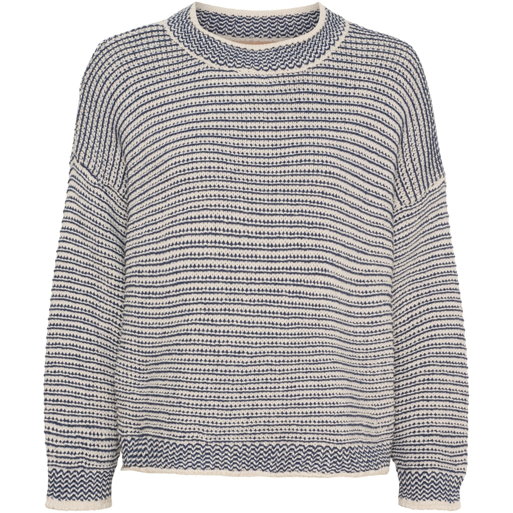 MARTA DU CHATEAU Marta du Chateau dame strik MdcMelinda 24261 Knit Grigio/Tempesta