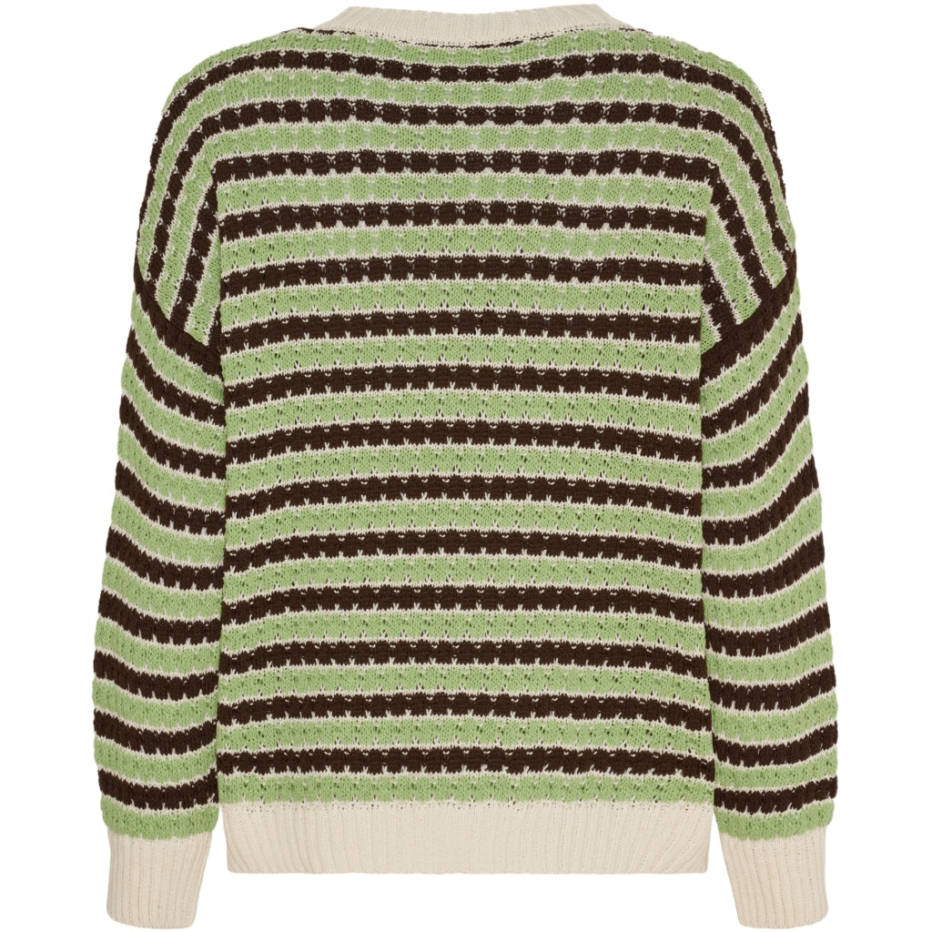 MARTA DU CHATEAU Marta du Chateau dame strik MdcNivelle KNA110M Knit Moro/Erba