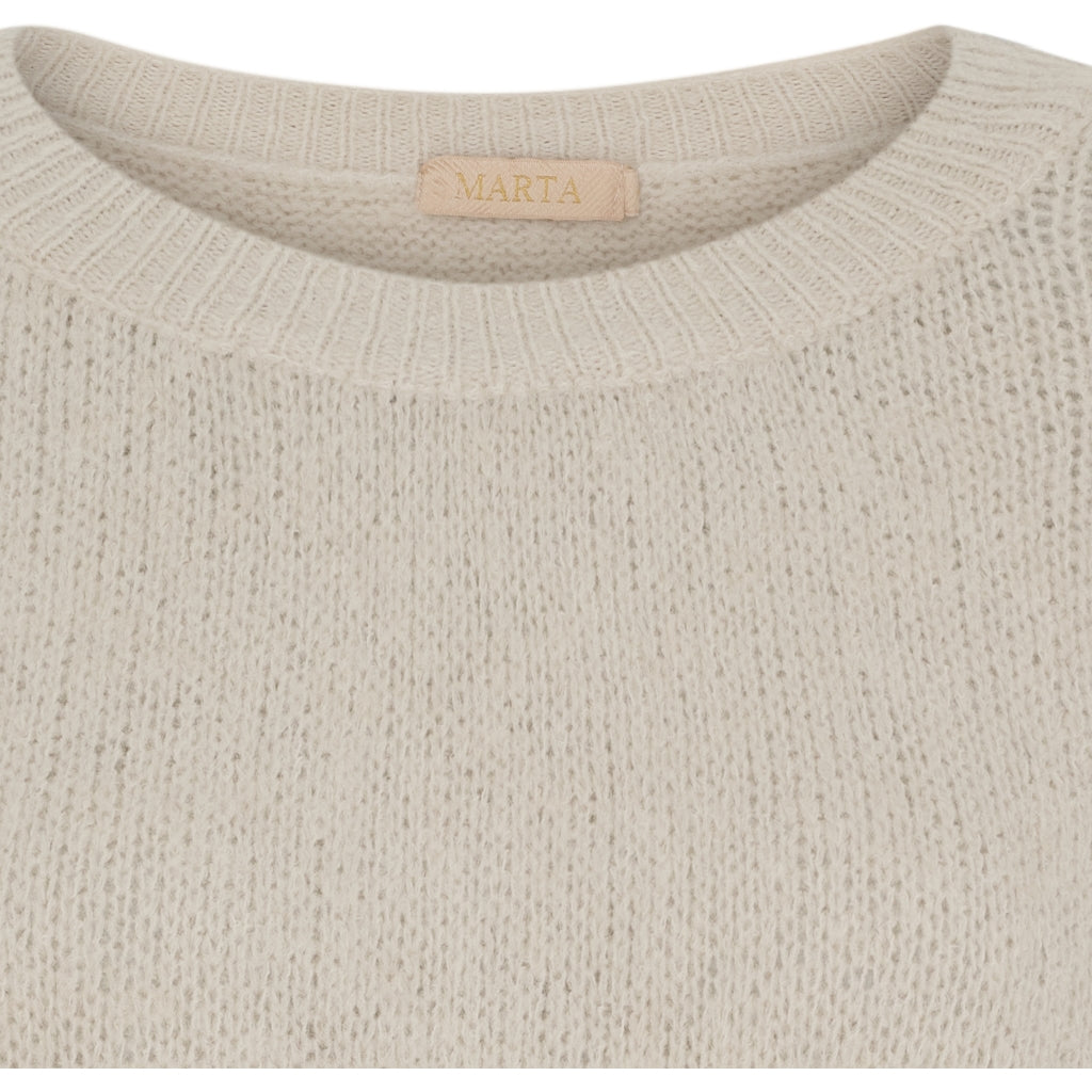 MARTA DU CHATEAU Marta du Chateau dame strik MdcOphelie 2438 Knit Beige