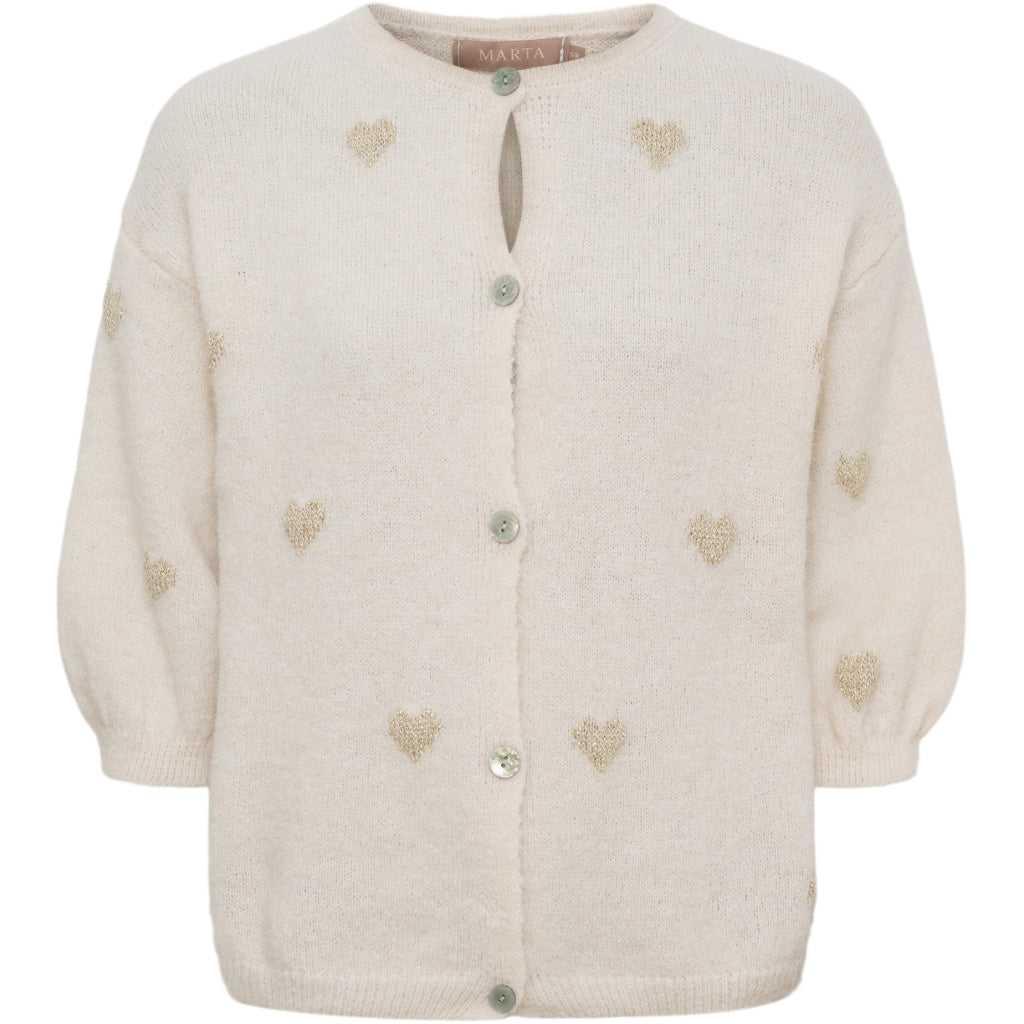 MARTA DU CHATEAU Marta du Chateau dame strik MdcParisa 9647 Knit Beige
