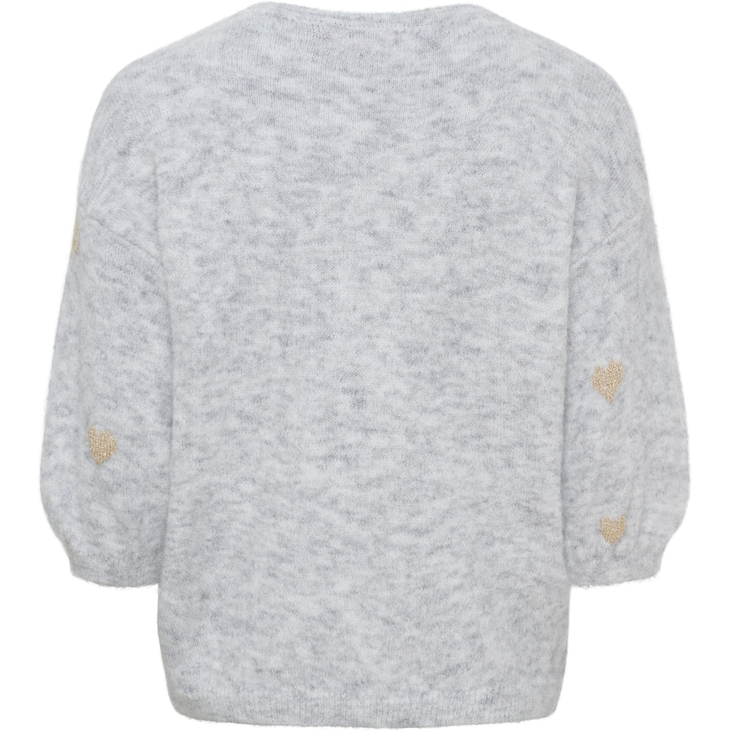 MARTA DU CHATEAU Marta du Chateau dame strik MdcParisa 9647 Knit Grey