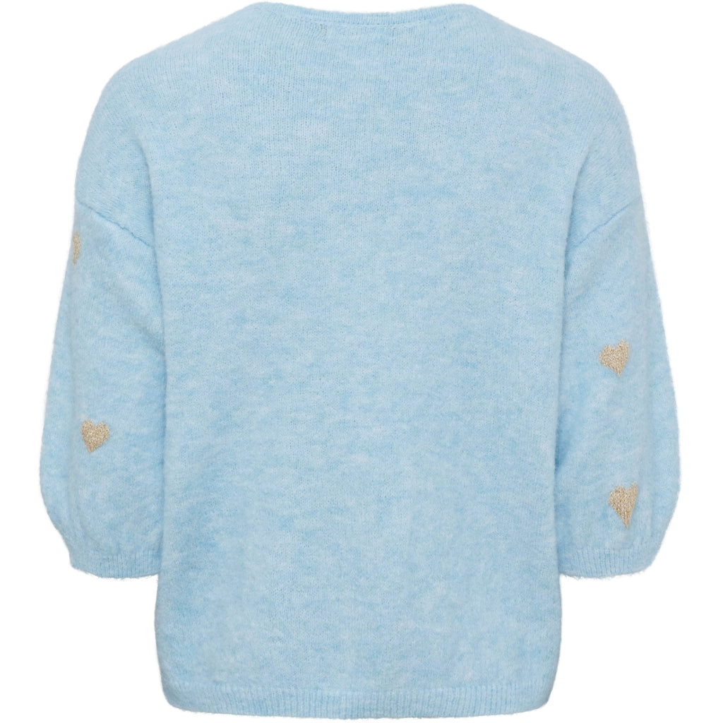 MARTA DU CHATEAU Marta du Chateau dame strik MdcParisa 9647 Knit Light blue