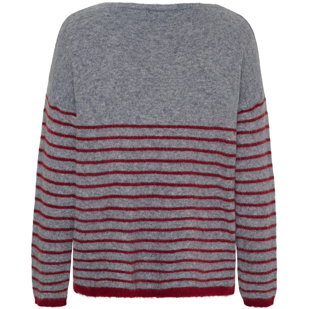 MARTA DU CHATEAU Marta du Chateau dame strik MdcRavena KN8028 Knit Coccio
