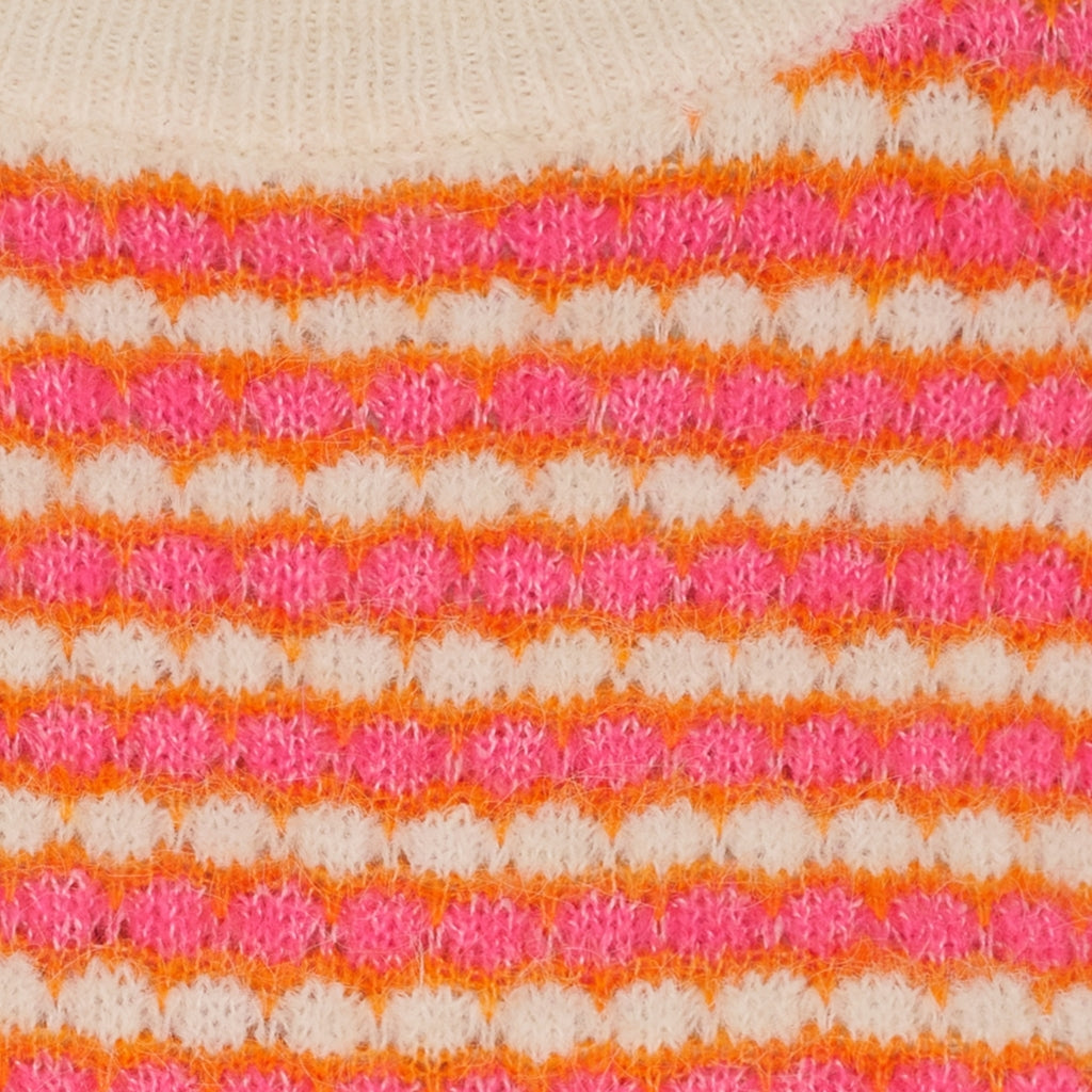 MARTA DU CHATEAU Marta du Chateau dame strik MdcRegitze 8278 Knit Orange/Fuxia