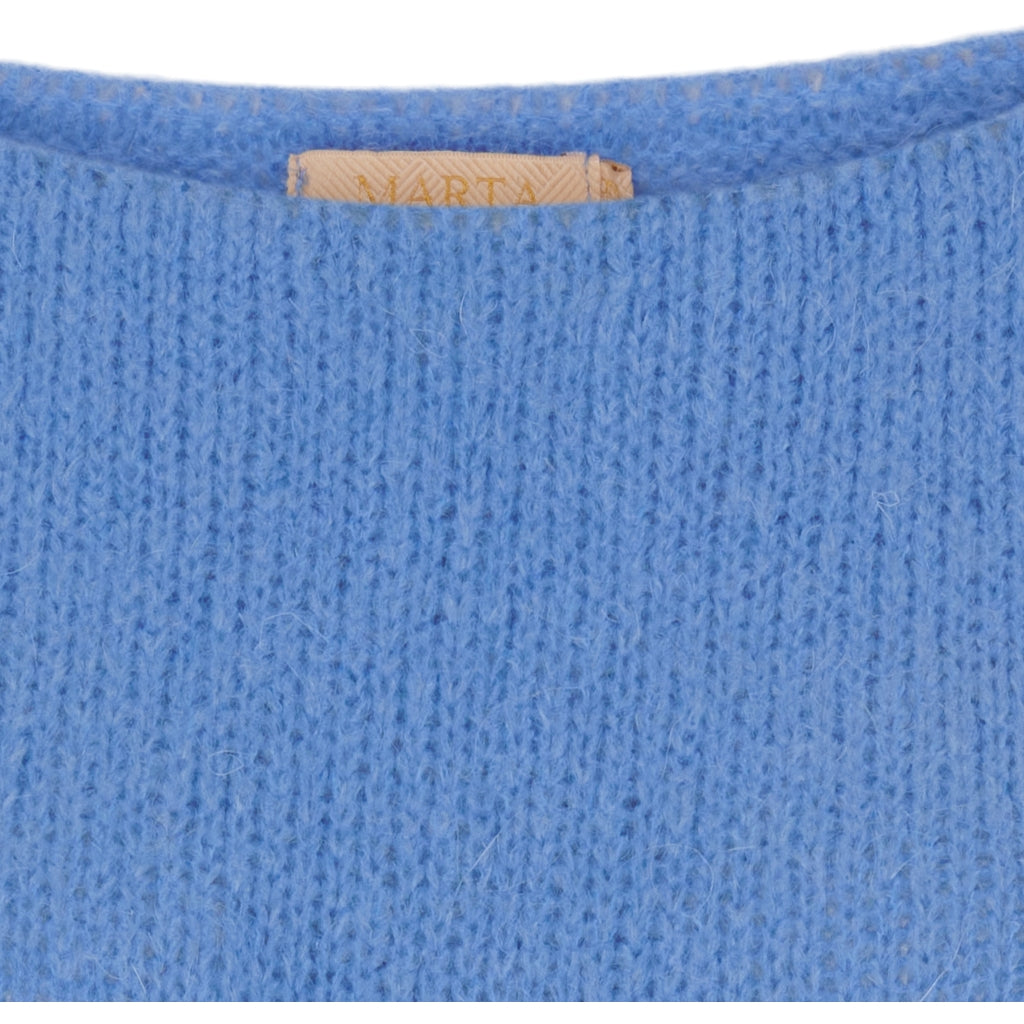 MARTA DU CHATEAU Marta du Chateau dame strik MdcRosa 5102 Knit Azure Blue