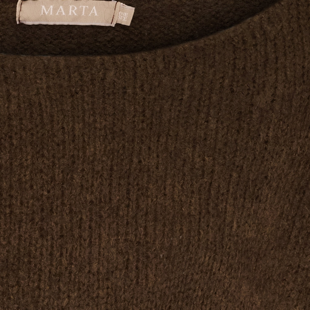 MARTA DU CHATEAU Marta du Chateau dame strik MdcRosa 5102 Knit Chocolat111909