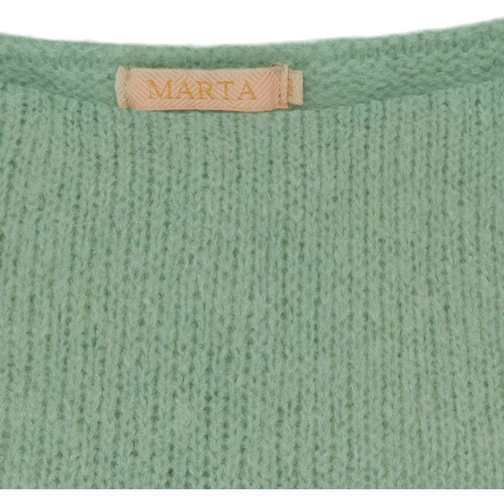 MARTA DU CHATEAU Marta du Chateau dame strik MdcRosa 5102 Knit salvia