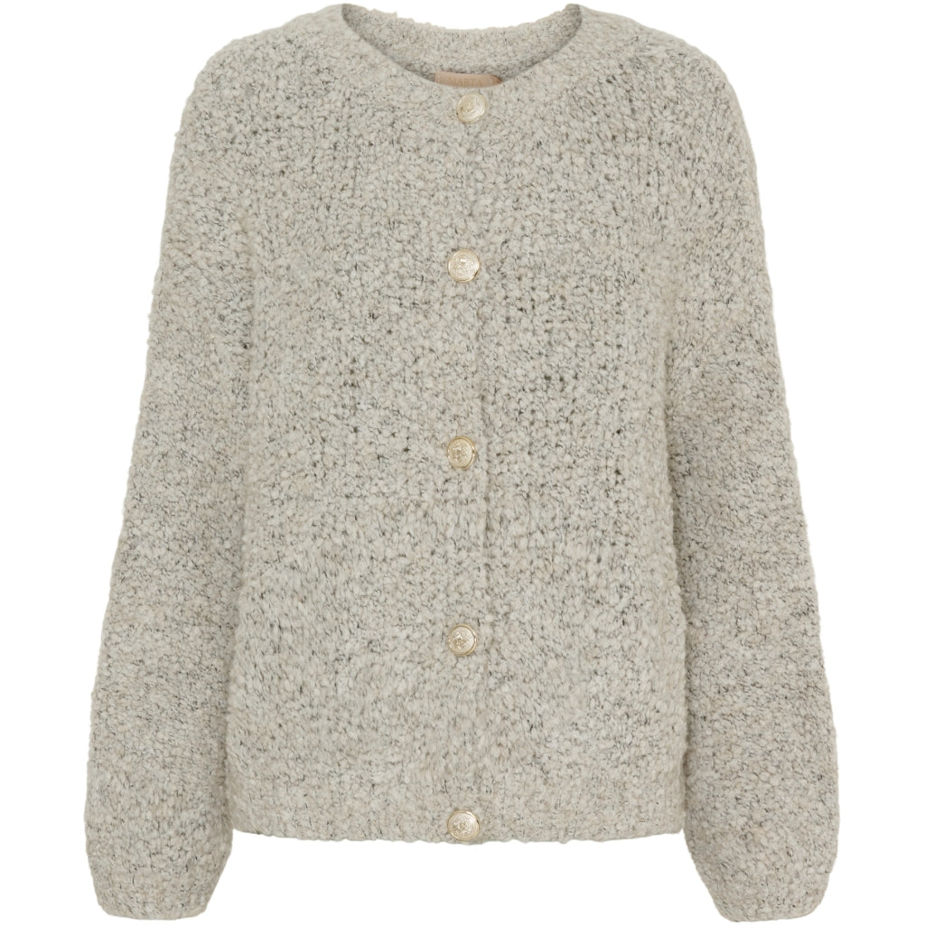 MARTA DU CHATEAU Marta du Chateau dame strik MdcRosalie A0165 Knit Almond