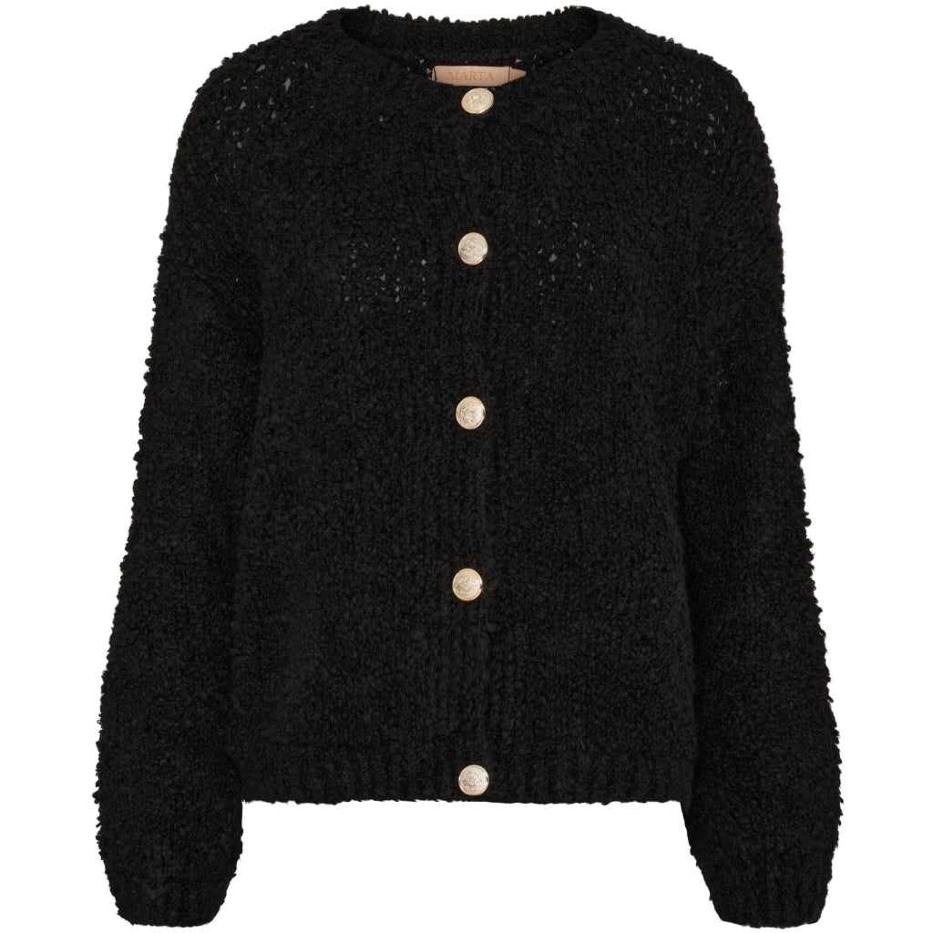 MARTA DU CHATEAU Marta du Chateau dame strik MdcRosalie A0165 Knit Black