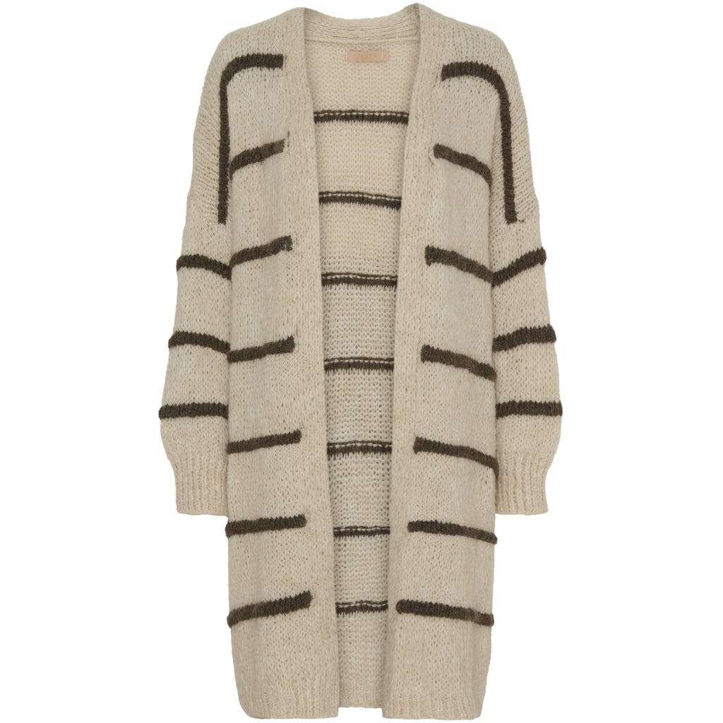 MARTA DU CHATEAU Marta du Chateau dame strik MdcSimone A0178 Knit Beige/Fango