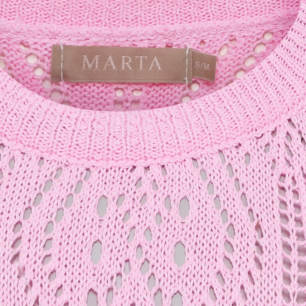 MARTA DU CHATEAU Marta du Chateau dame strik MdcVina 6592 Knit Pink