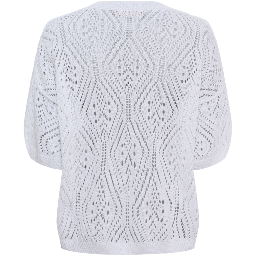 MARTA DU CHATEAU Marta du Chateau dame strik MdcVina 6592 Knit White