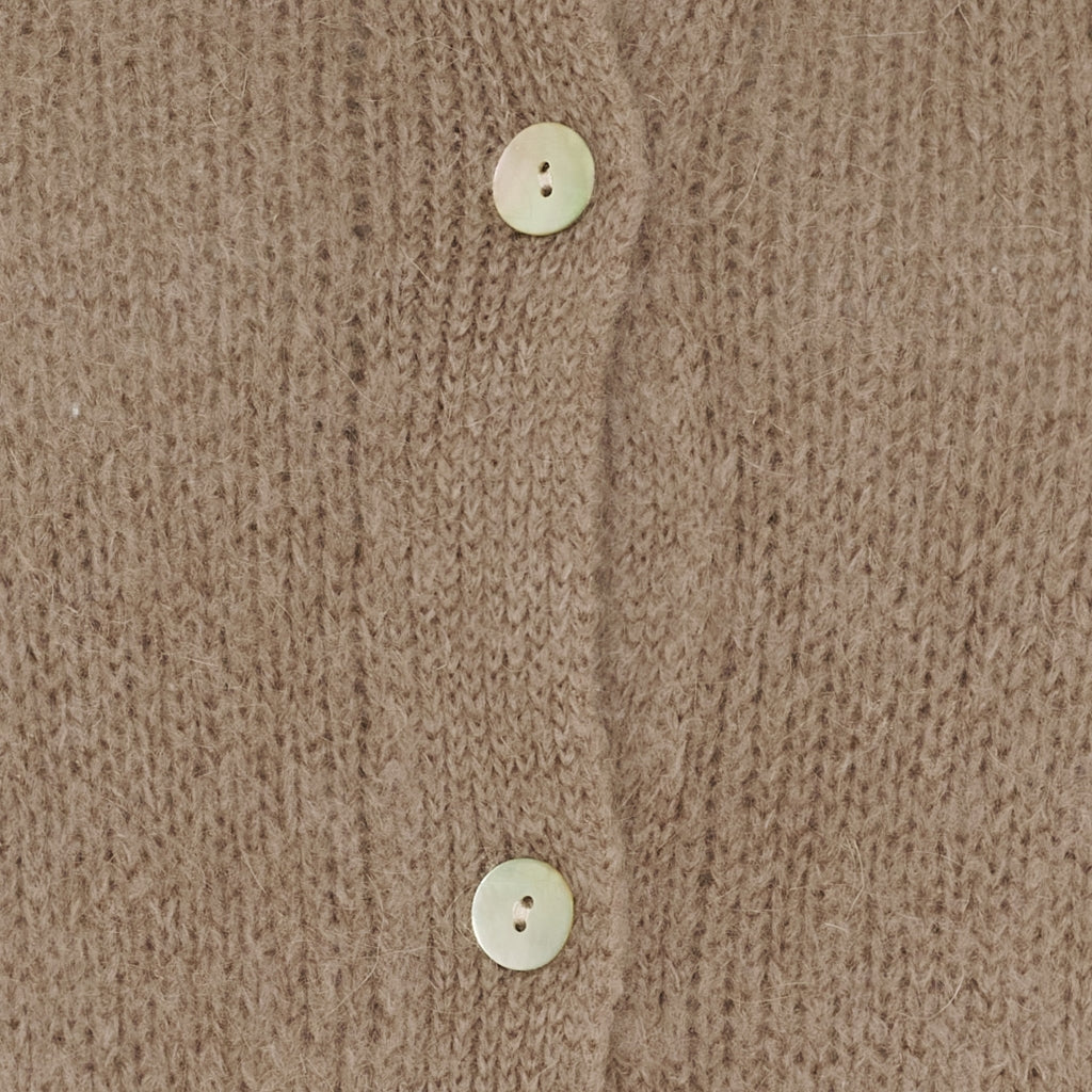 MARTA DU CHATEAU Marta du Chateau dame strik cardigan MdcCosima 5223 Knit Cardigan Tortora27654