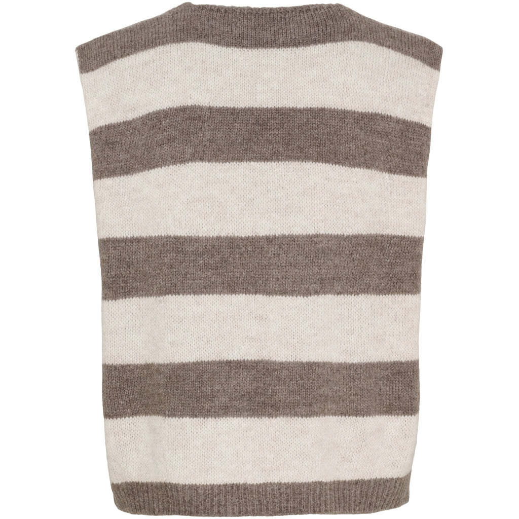 MARTA DU CHATEAU Marta du Chateau dame strik vest MdcPhoenix 8069 Knit Vest Celeste