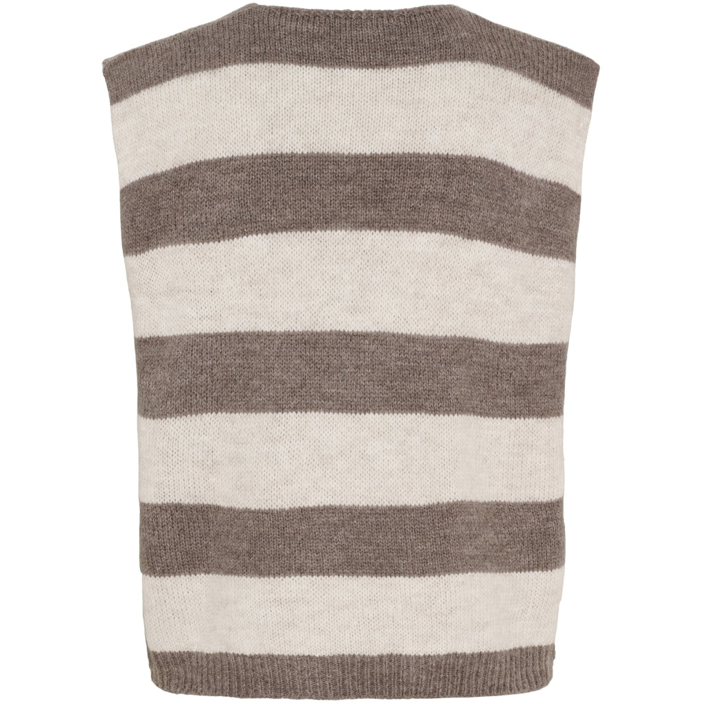 MARTA DU CHATEAU Marta du Chateau dame strik vest MdcPhoenix 8069 Knit Vest Old Rose