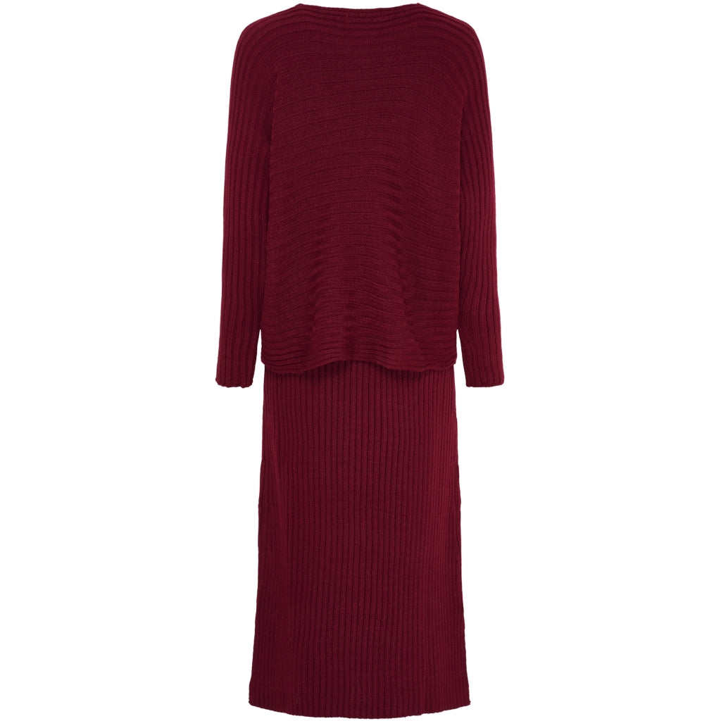 MARTA DU CHATEAU Marta du Chateau dame striksæt MdcHazel 9252 Set Bordeaux7544