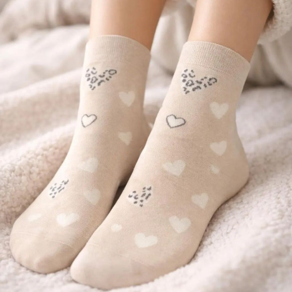 MARTA DU CHATEAU Marta du Chateau dame strømper MdcNya BA-Socks Socks Beige390