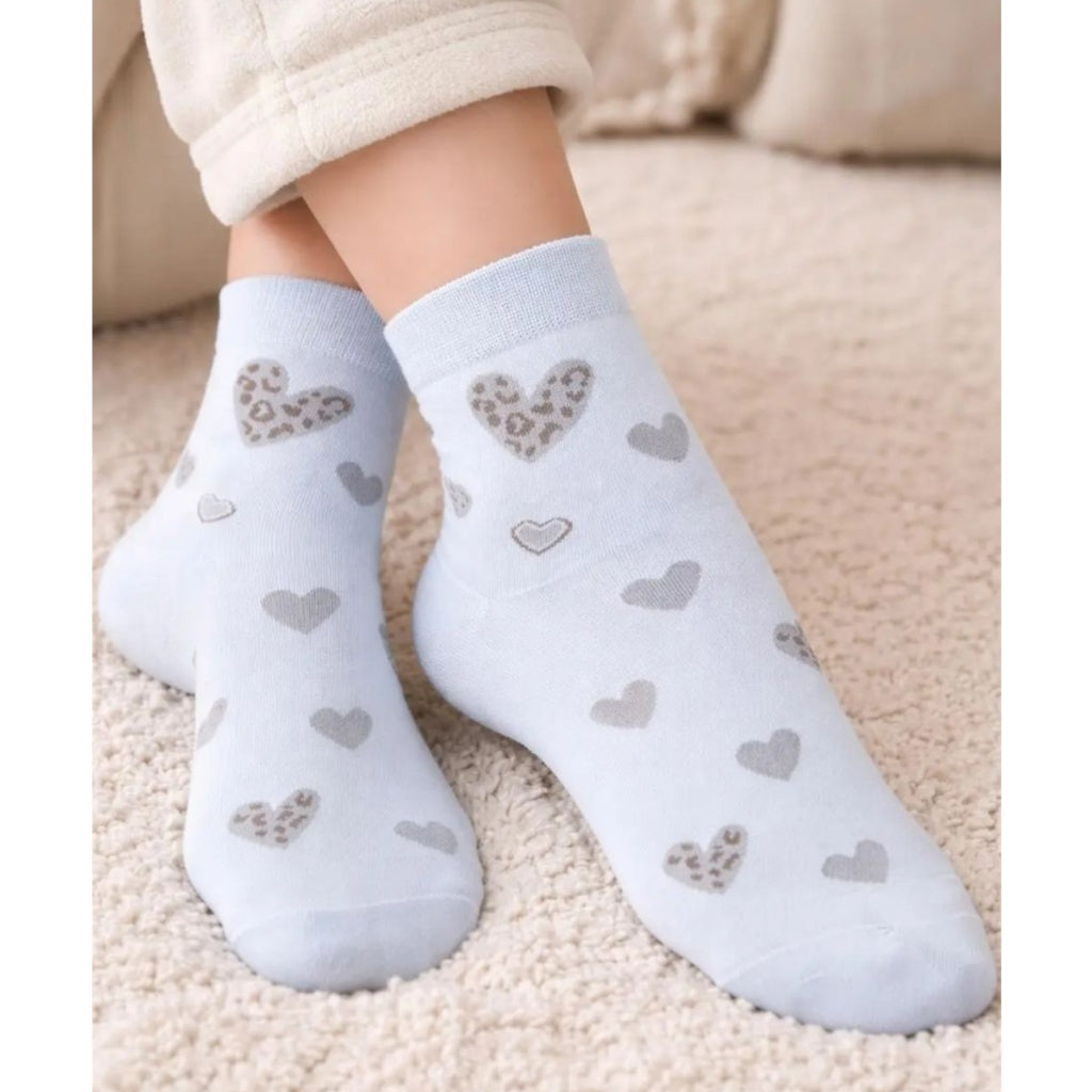 MARTA DU CHATEAU Marta du Chateau dame strømper MdcNya BA-Socks Socks Blue390