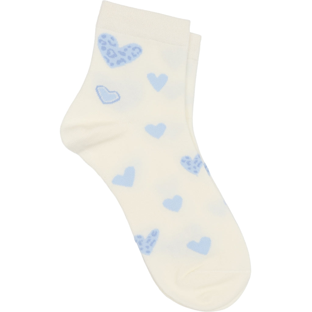 MARTA DU CHATEAU Marta du Chateau dame strømper MdcNya BA-Socks Socks Blue/White390
