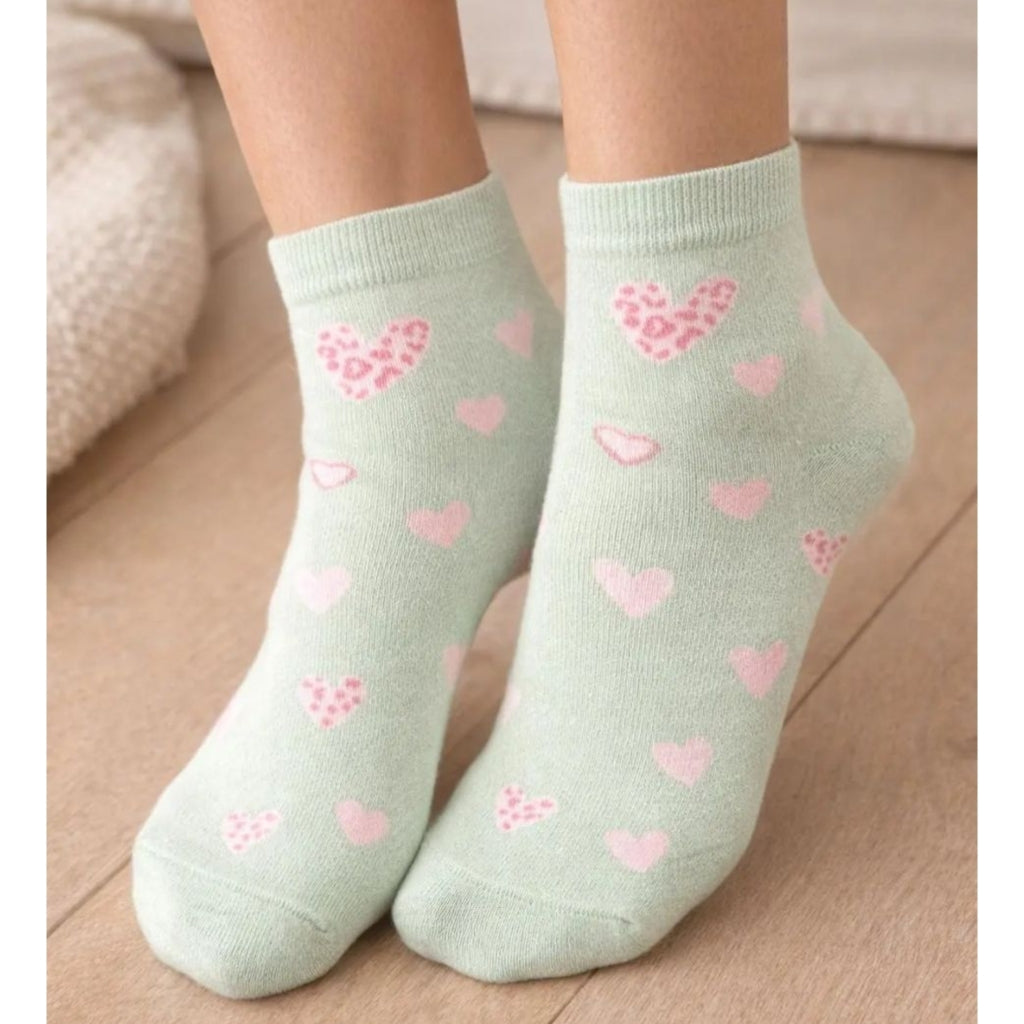 MARTA DU CHATEAU Marta du Chateau dame strømper MdcNya BA-Socks Socks Verde390