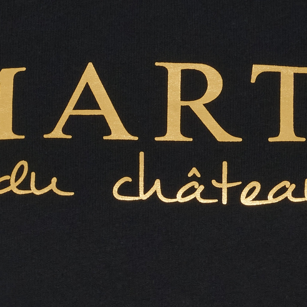 MARTA DU CHATEAU Marta du Chateau dame sweatshirt MdcAnnemette J-639 Sweatshirt Black