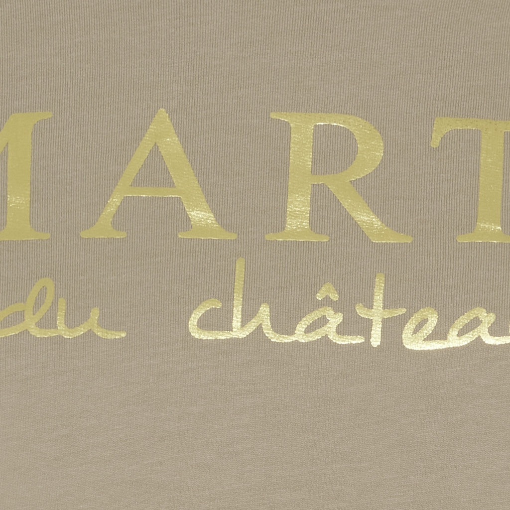 MARTA DU CHATEAU Marta du Chateau dame sweatshirt MdcAnnemette J-639 Sweatshirt Sand