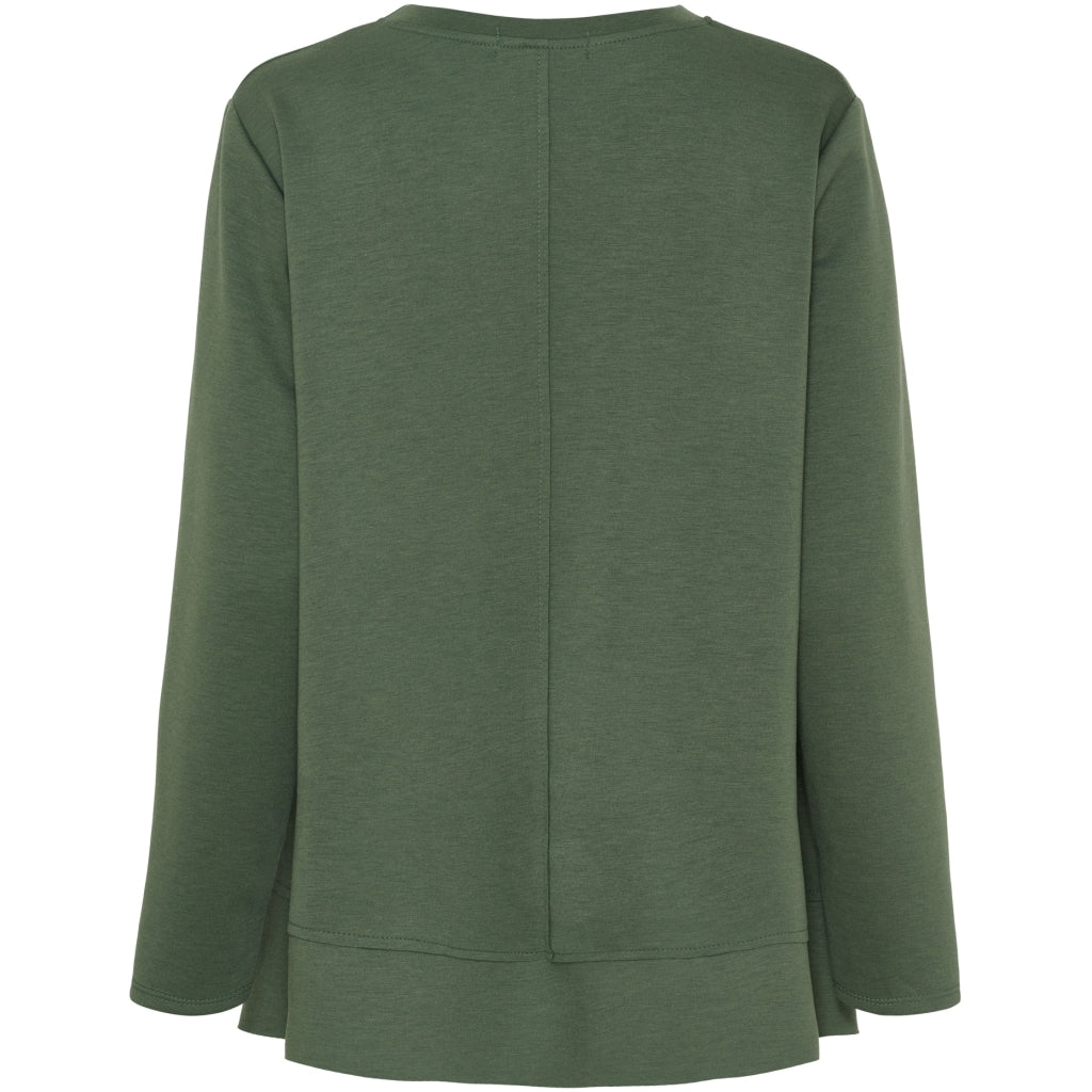 MARTA DU CHATEAU Marta du Chateau dame sweatshirt MdcCharline 85783 Sweatshirt Military